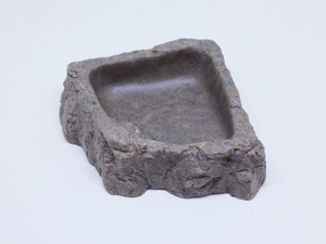 리얼암석 코너형 물그릇